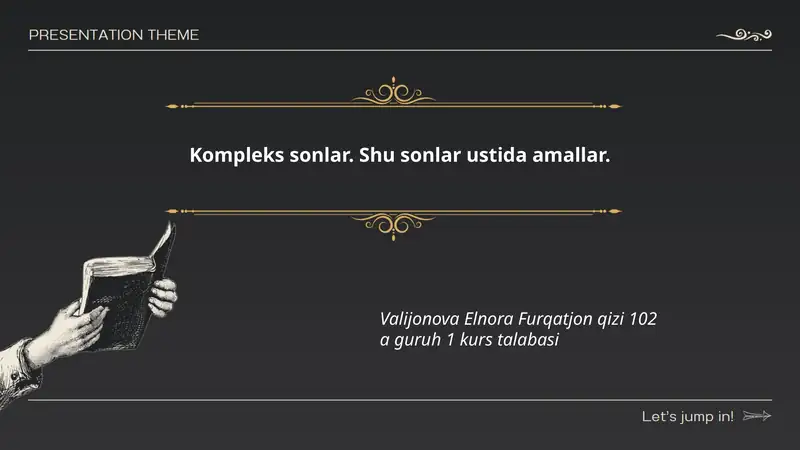 Kompleks sonlar
