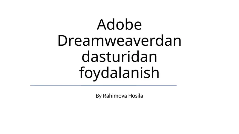 Product slide 1
