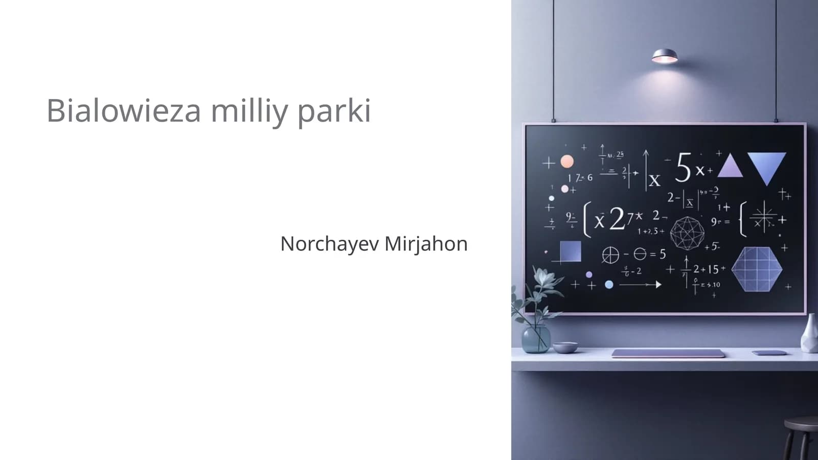 Bialowieza milliy parki