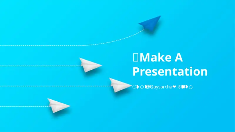 Define Basic Presentation