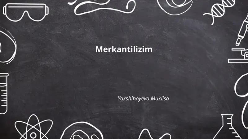 Merkantilizm