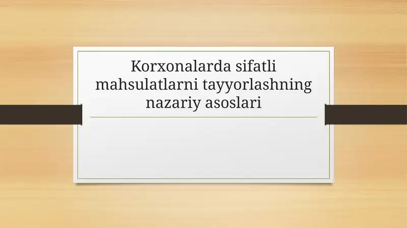 Product slide 1
