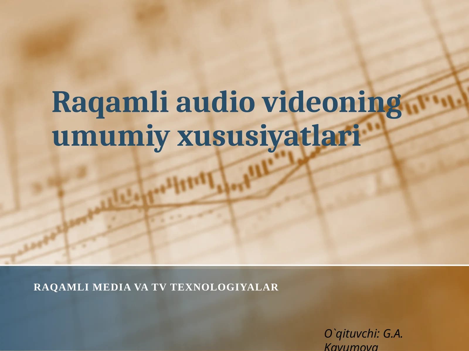 Raqamli audio formatlar