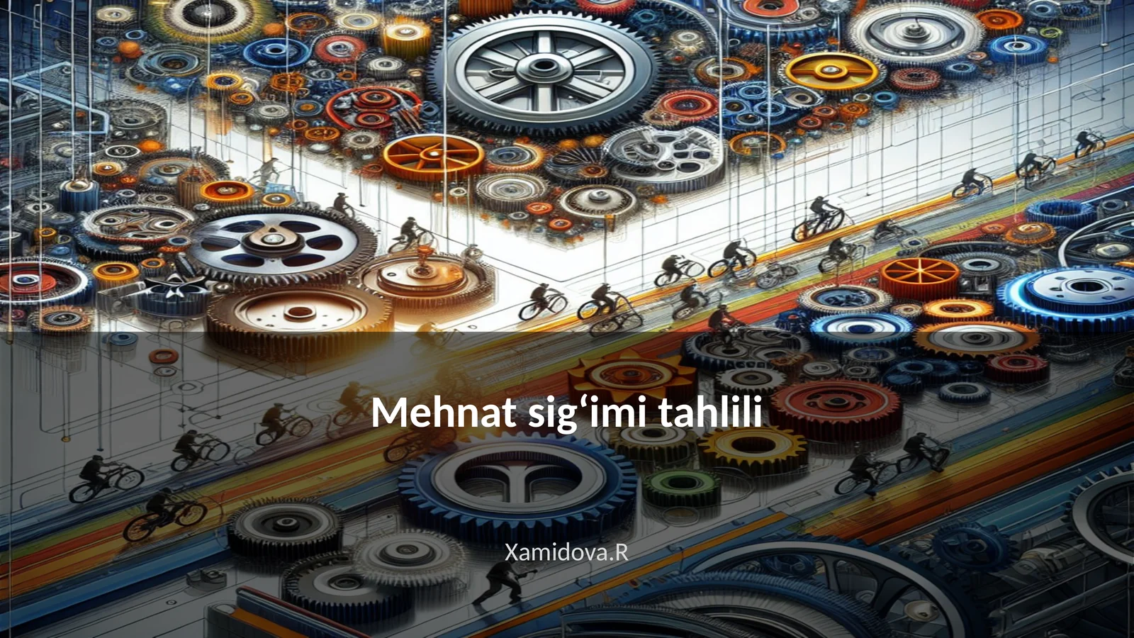 Mehnat sigʻimi tahlili