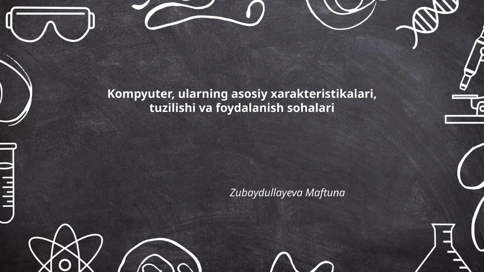 Kompyuter arxitekturasi va tuzilishi