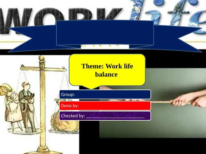 Work life balance