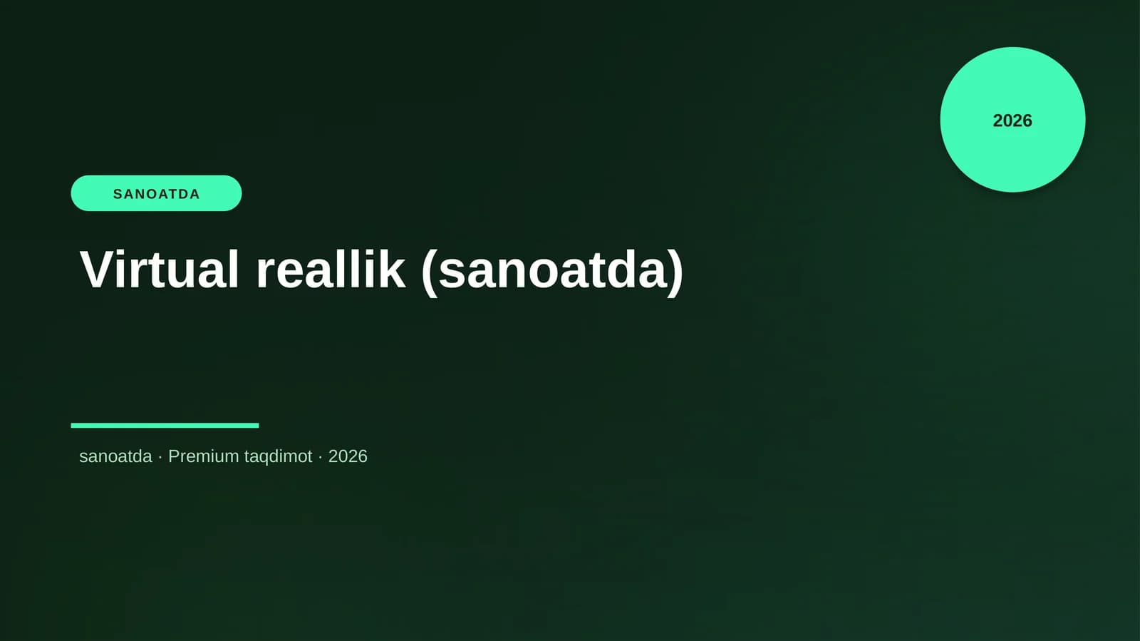 Virtual reallik (sanoatda)