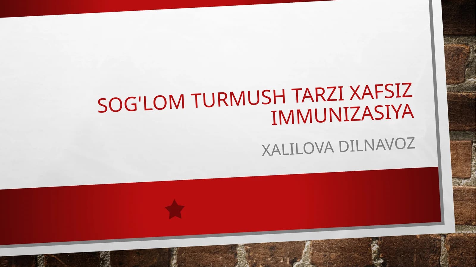 Sog'lomturmushtarzixafsizimmunizasiya