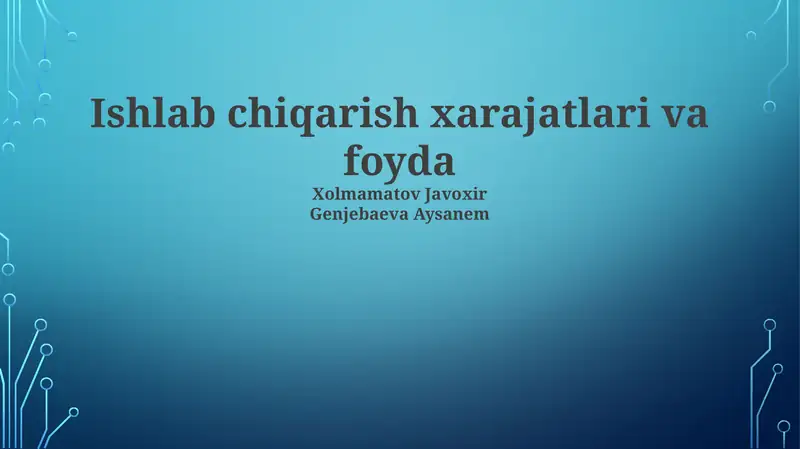 Product slide 1