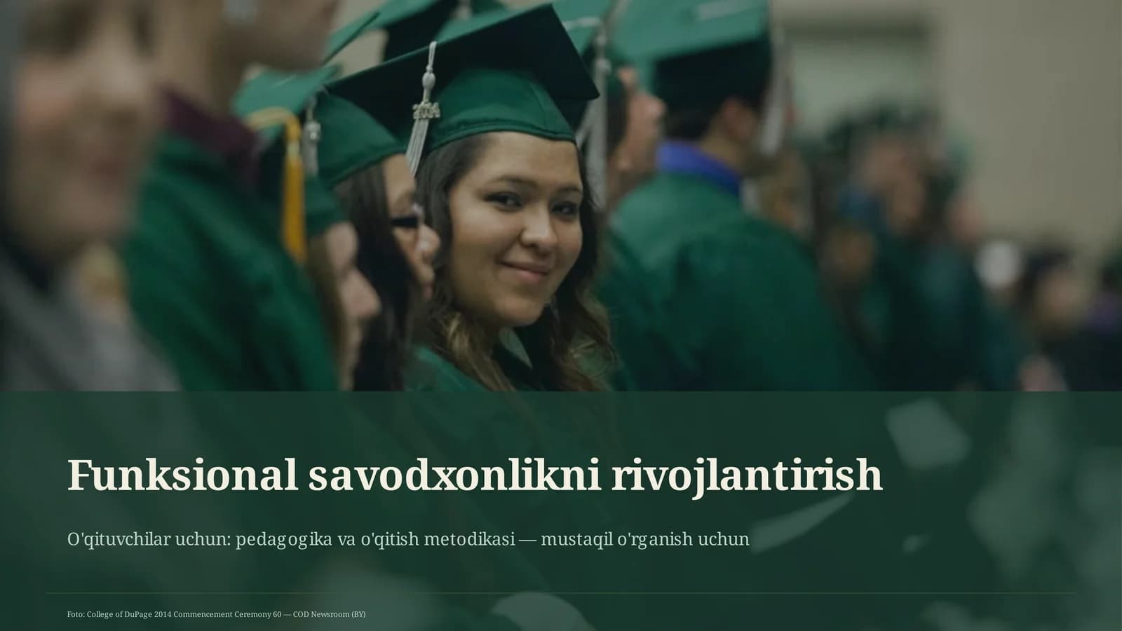 Funksional savodxonlikni rivojlantirish