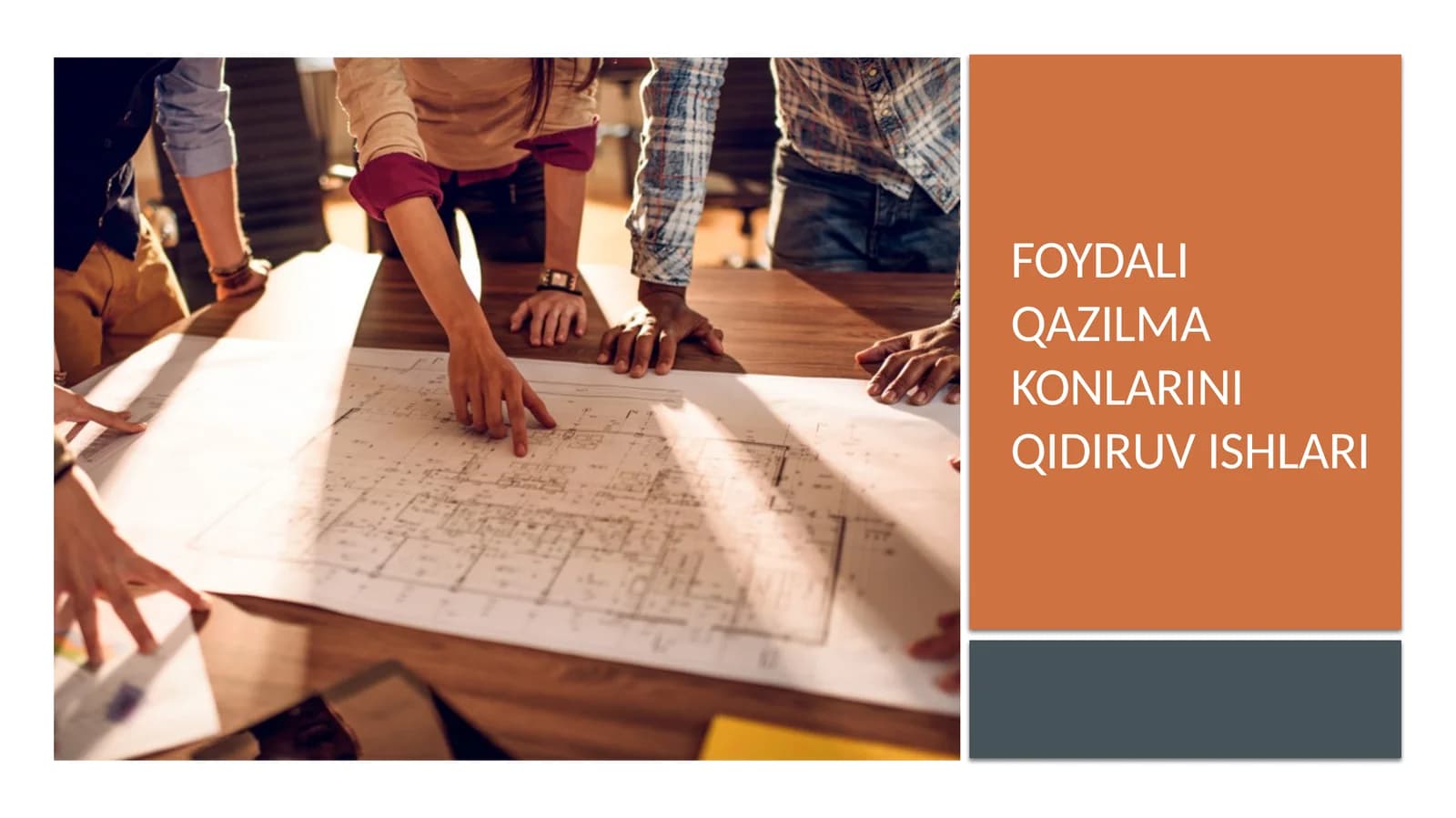 Foydali qazilma konlarini qidiruv ishlari