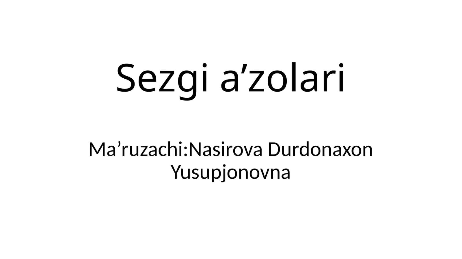 Sezgia’zolari