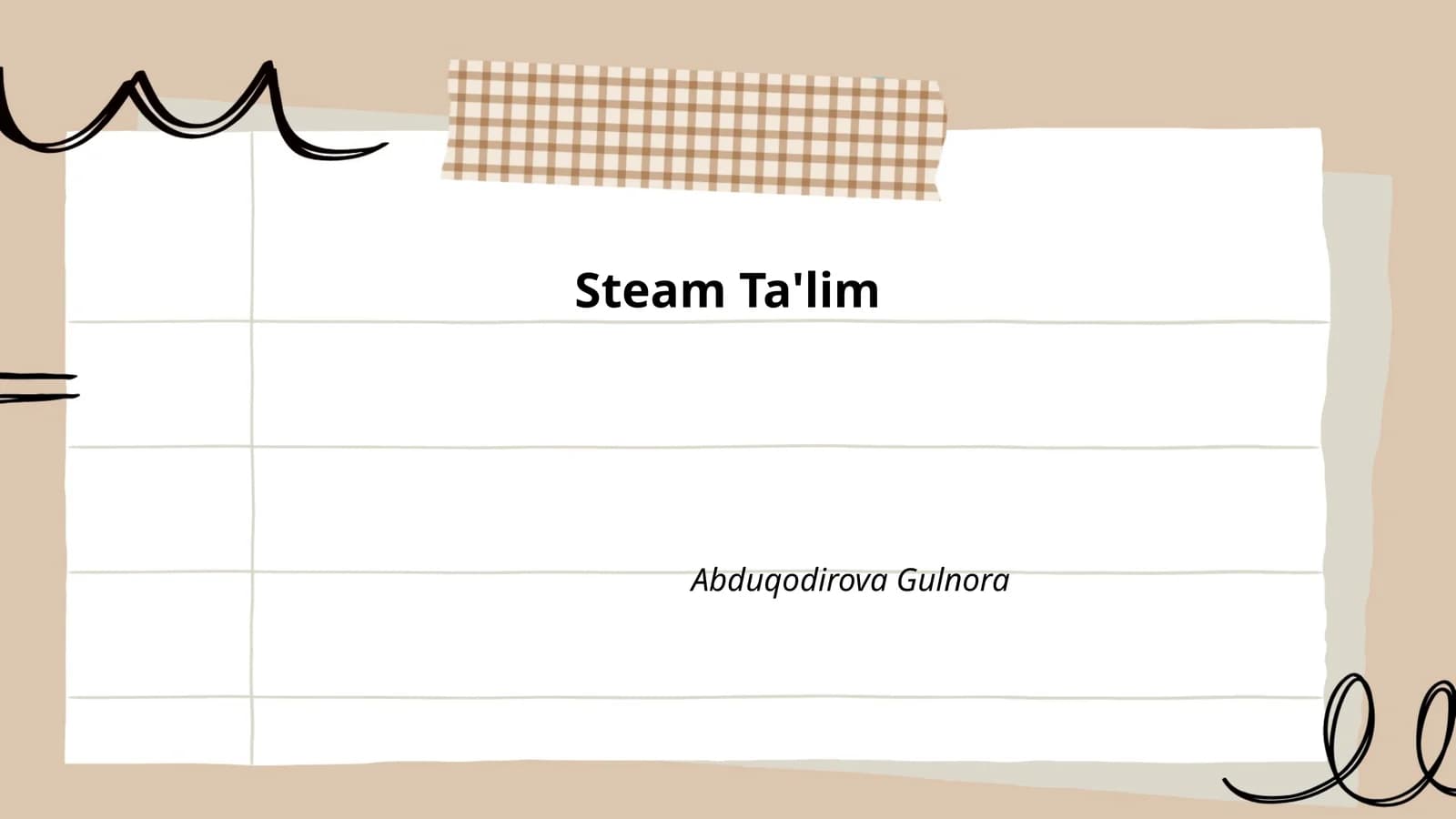STEAM Ta'lim