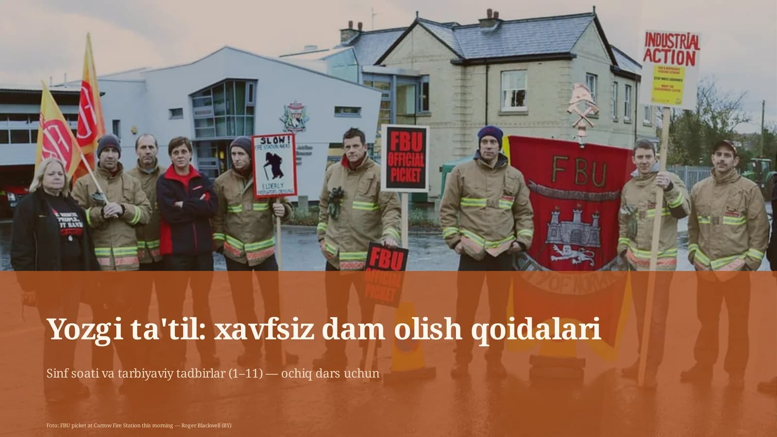 Sinf soati va tarbiyaviy tadbirlar (1–11)