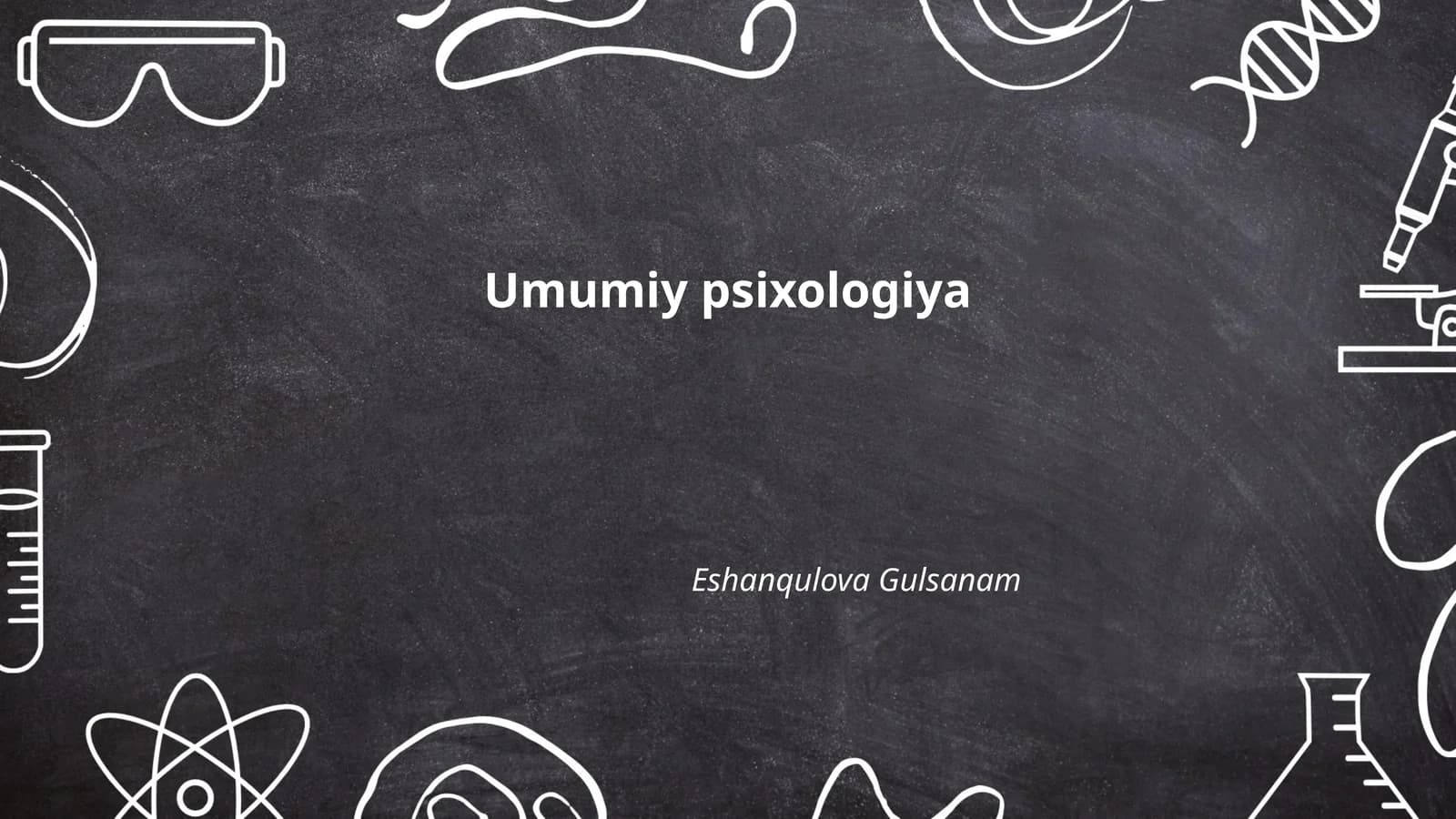 Umumiy psixologiya
