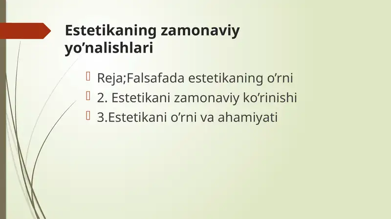 Estetika