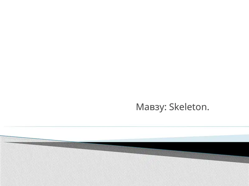 Skeleton