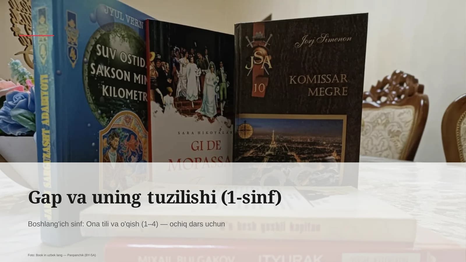 Gap va uning tuzilishi (1-sinf)