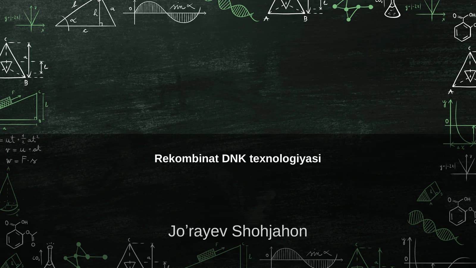 Rekombinat DNK texnologiyasi