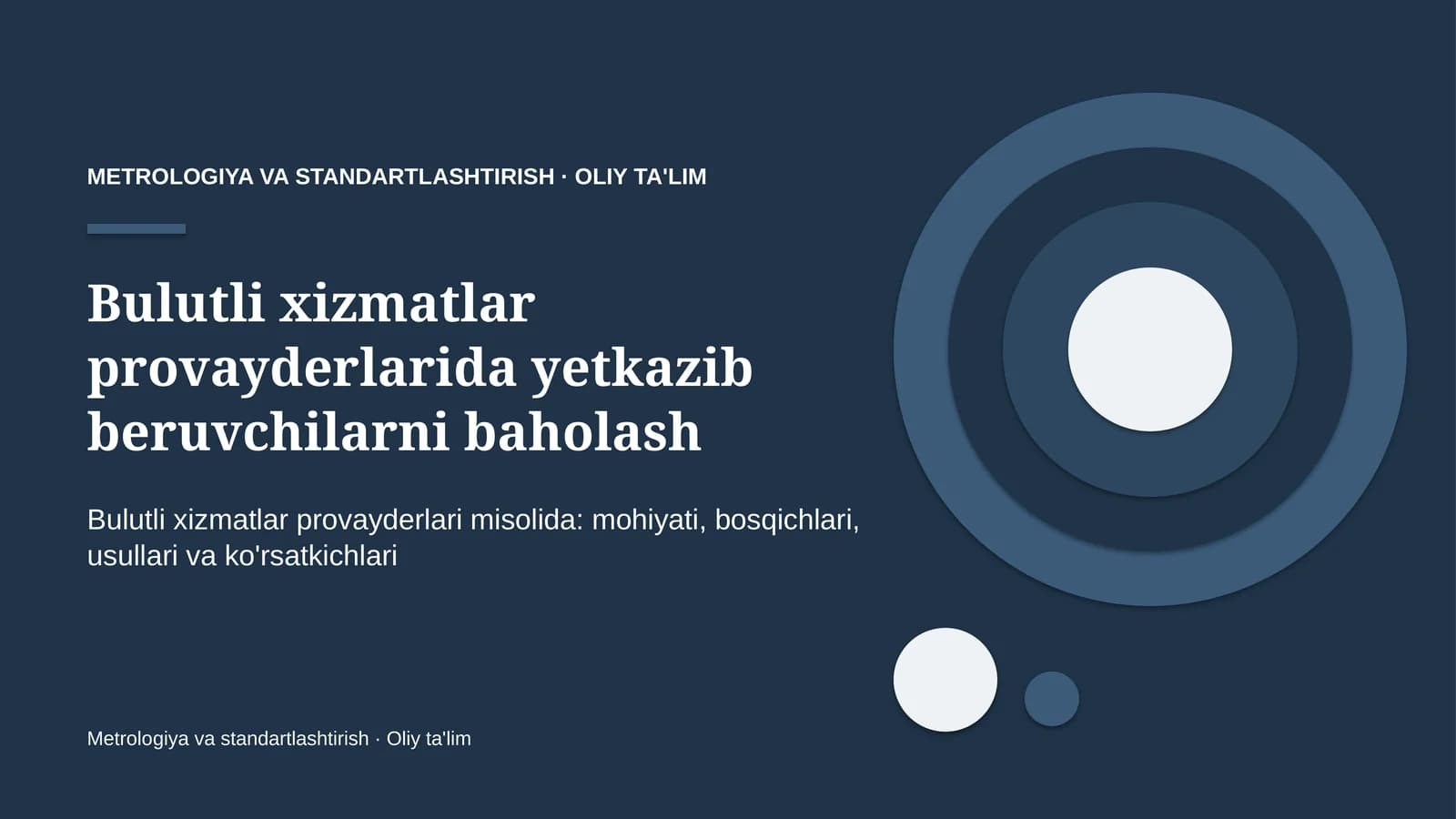 bulutli xizmatlar provayderlarida yetkazib beruvchilarni baholash 7826