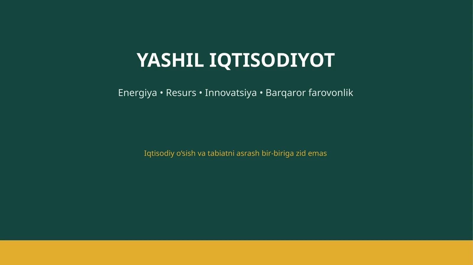iqtisod