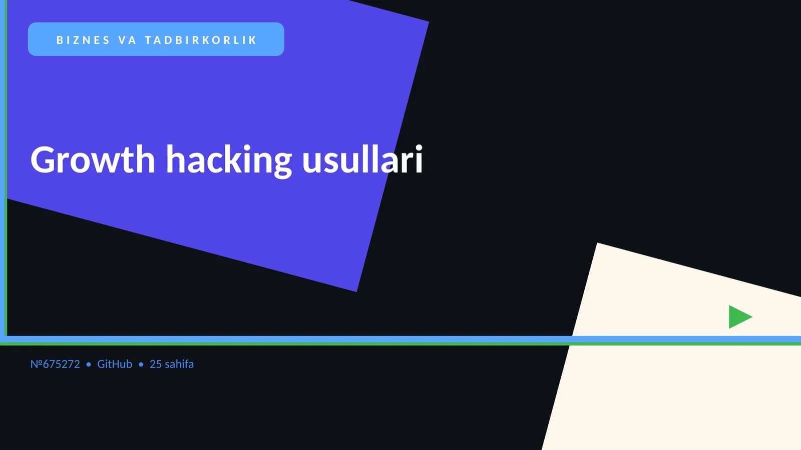 Growth hacking usullari