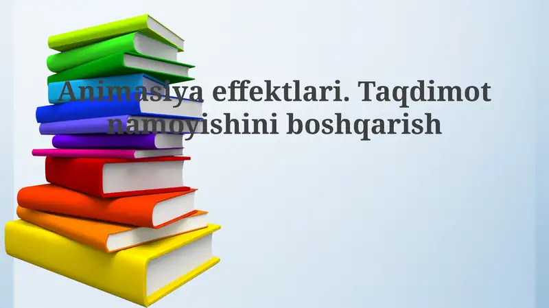 Animatsiyaeffektlari