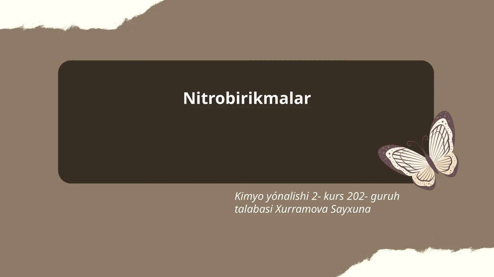 Nitrobirikmalar