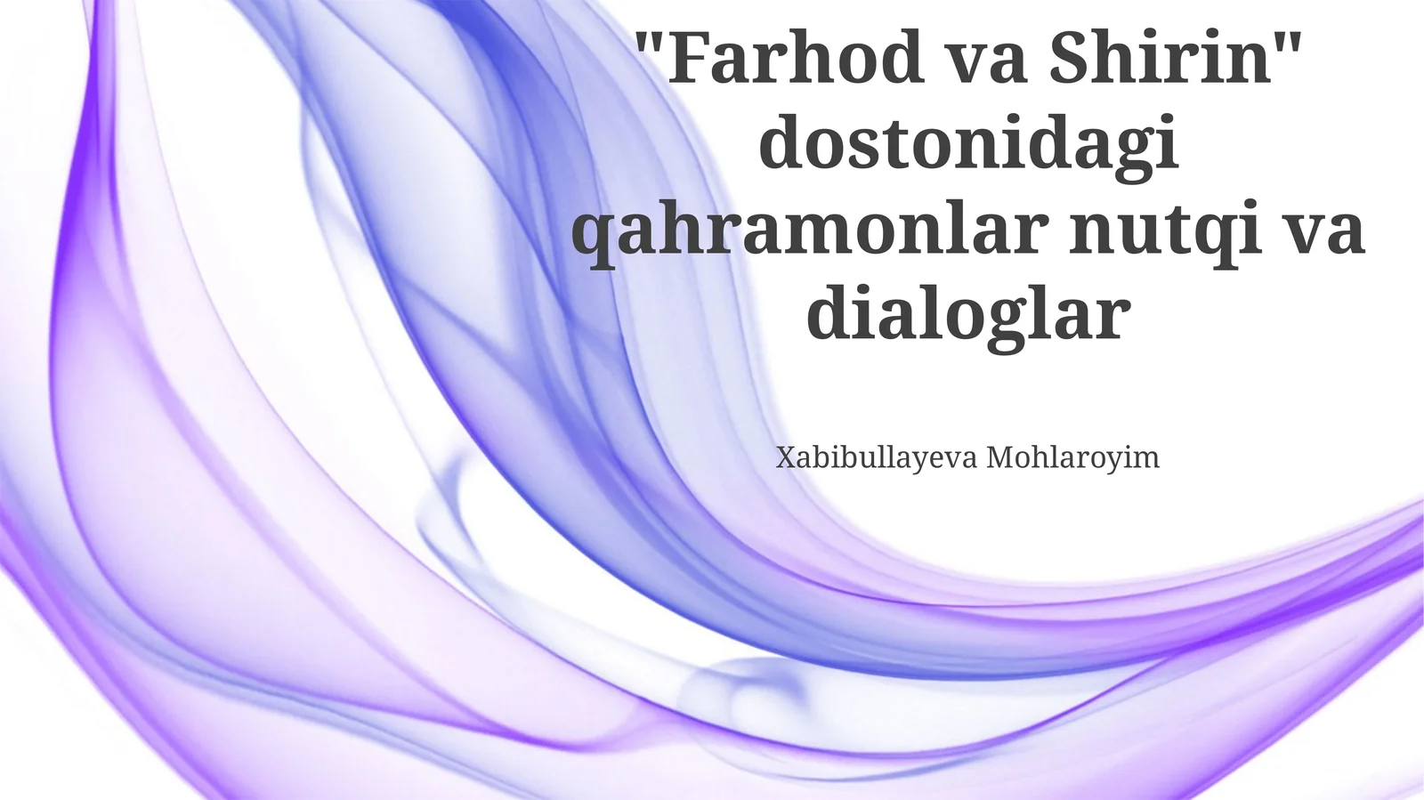 Farhod va Shirin
