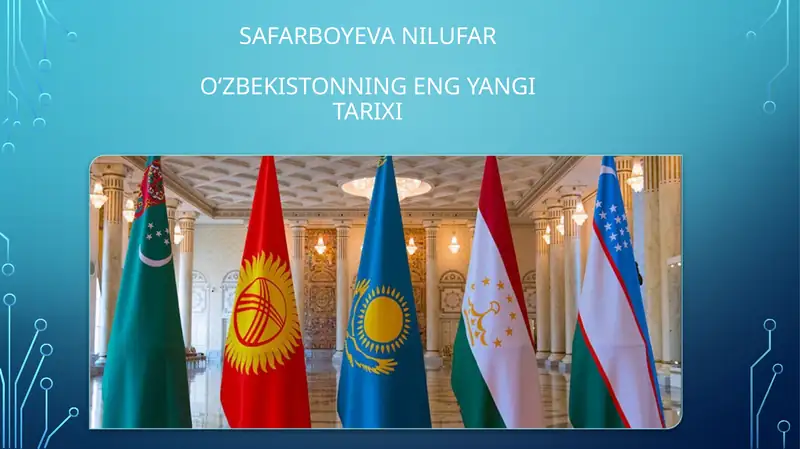 Oʻzbekistonning eng yangi tarixi