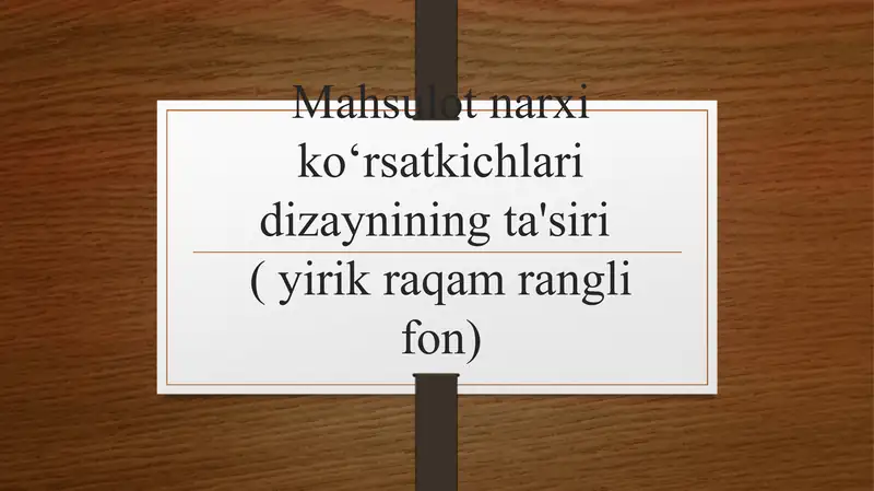 Product slide 1