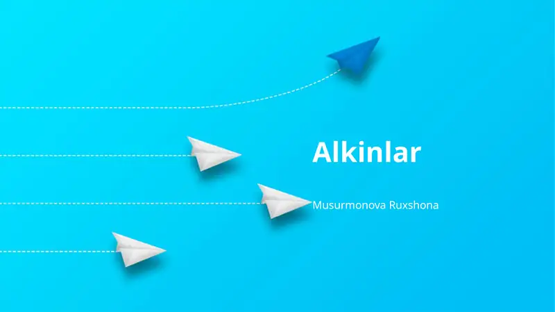 Alkinlar