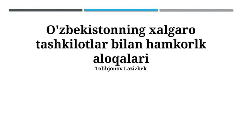 Oʻzbekistonning Janubiy Koreya bilan hamkorligi