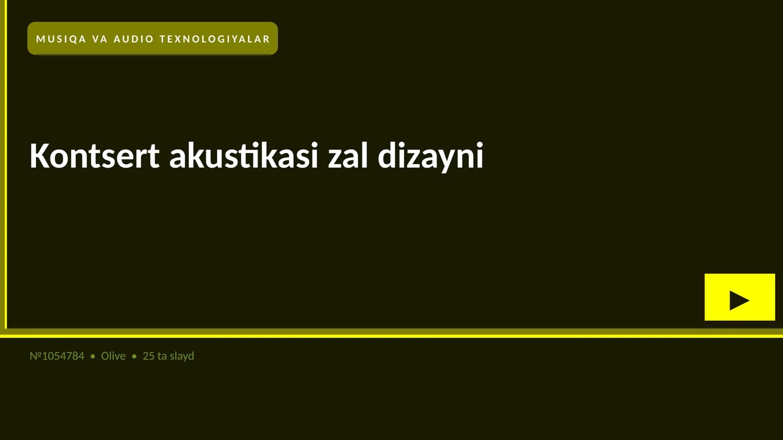 Kontsert akustikasi zal dizayni