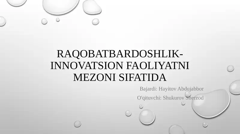 Product slide 1