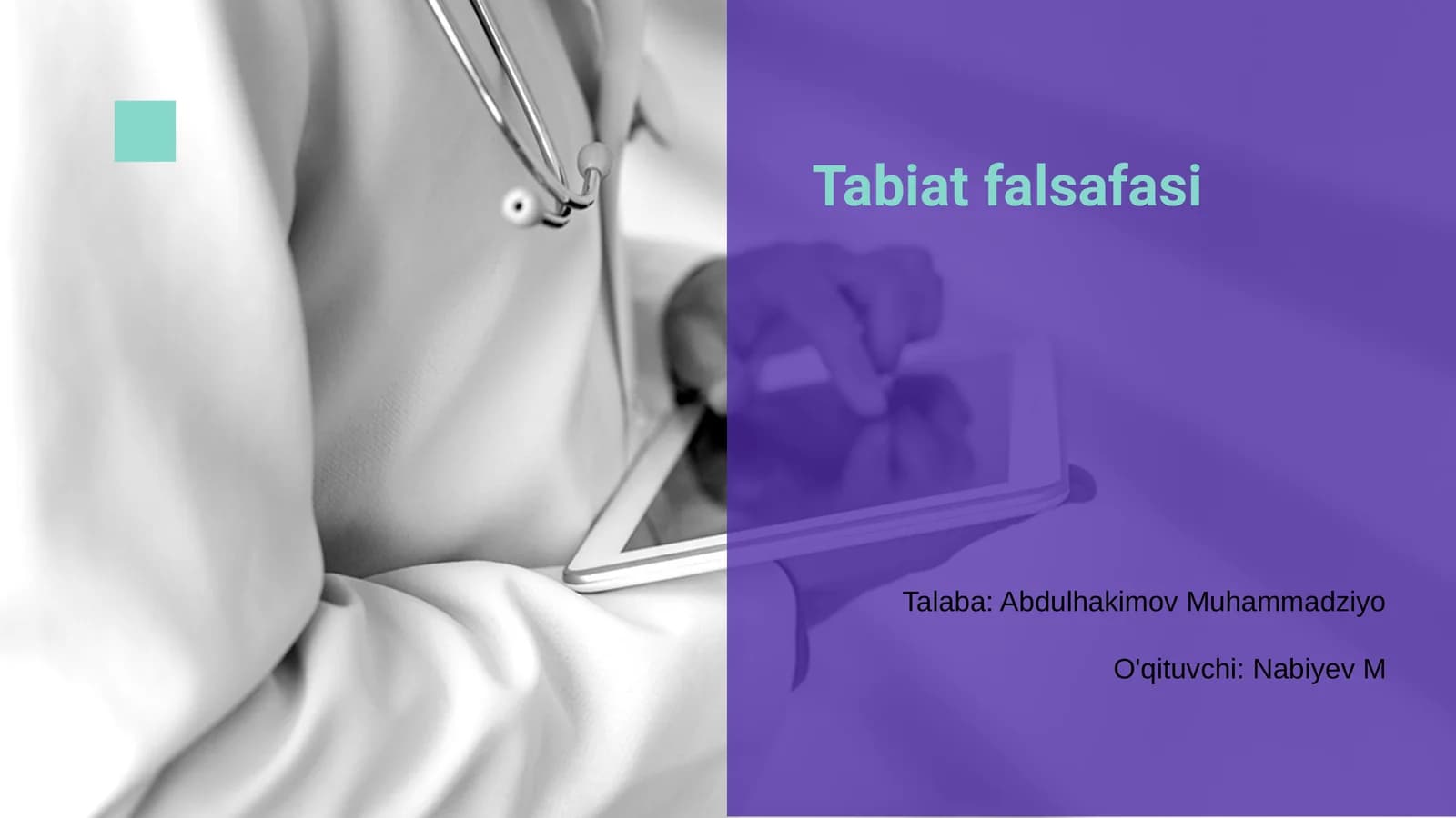 Tabiat falsafasi
