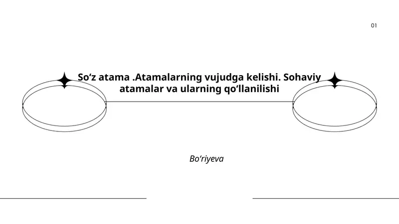 Til va soʻz atamalarining tarixi