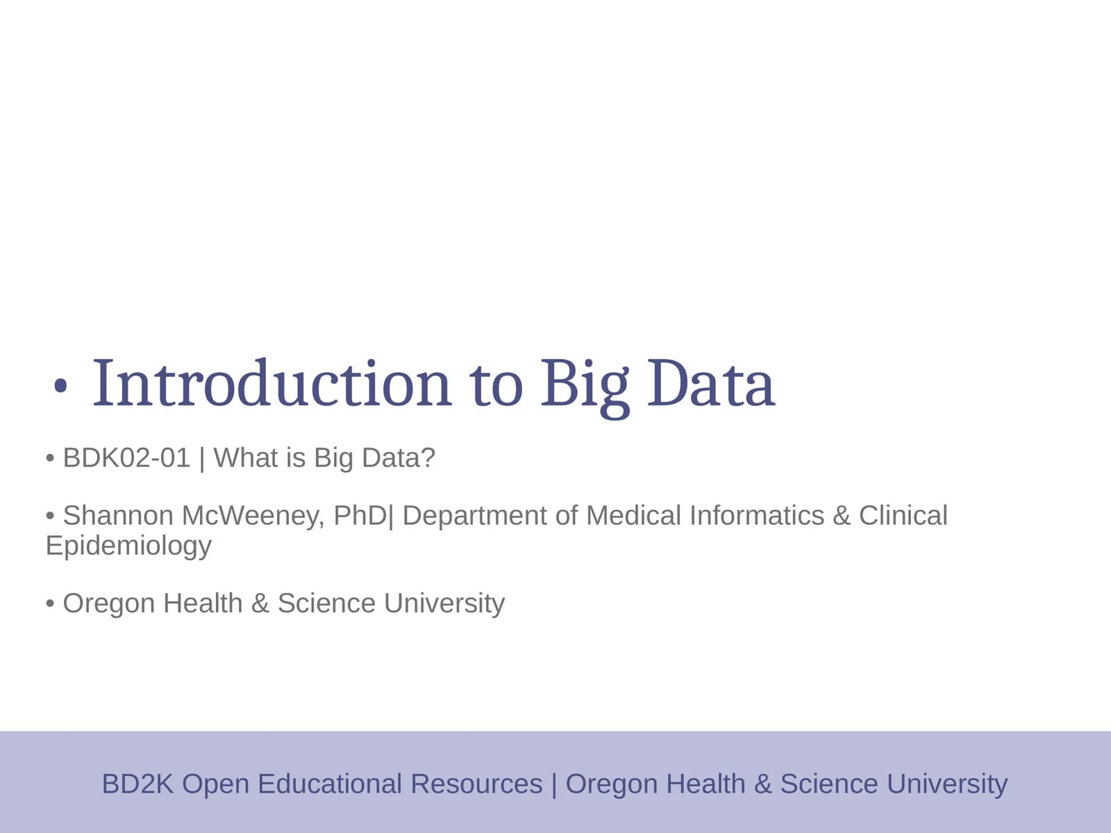 Tibbiyotda Katta Ma'lumotlar (Big Data) kirish