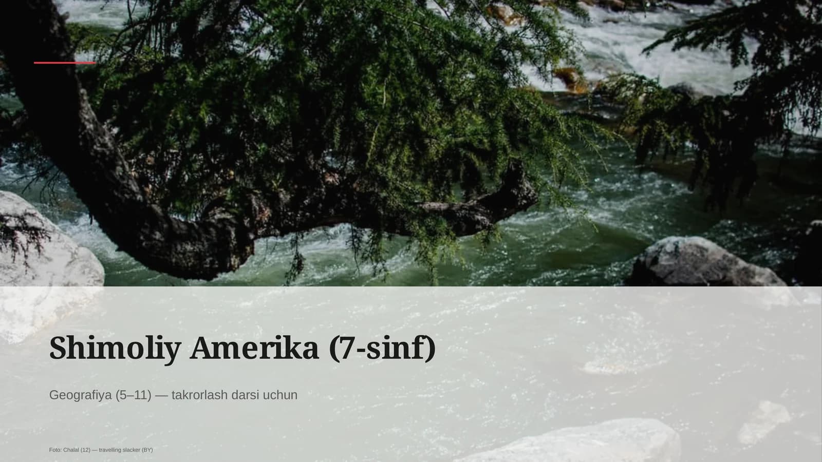 Shimoliy Amerika (7-sinf)