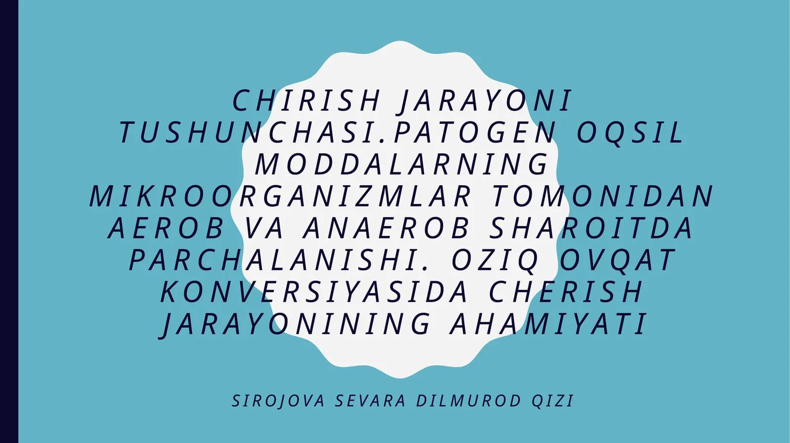 Chirishjarayonitushunchasi