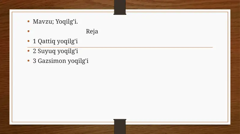 Yoqilg’i