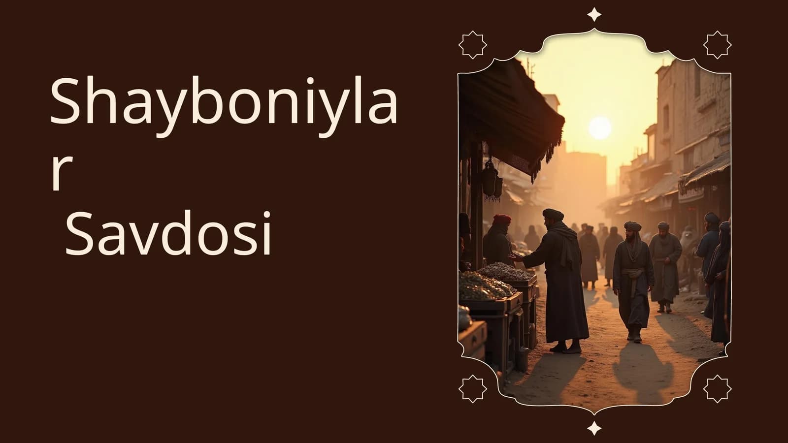 Shayboniylar Savdosi
