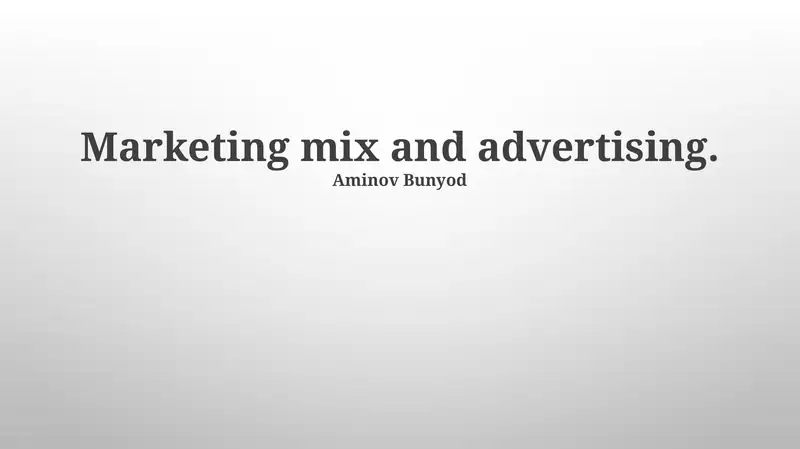 Product slide 1