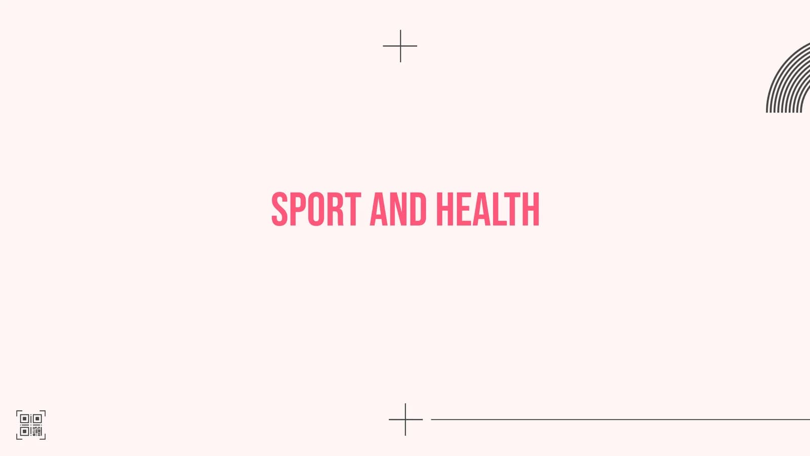 Sport and health