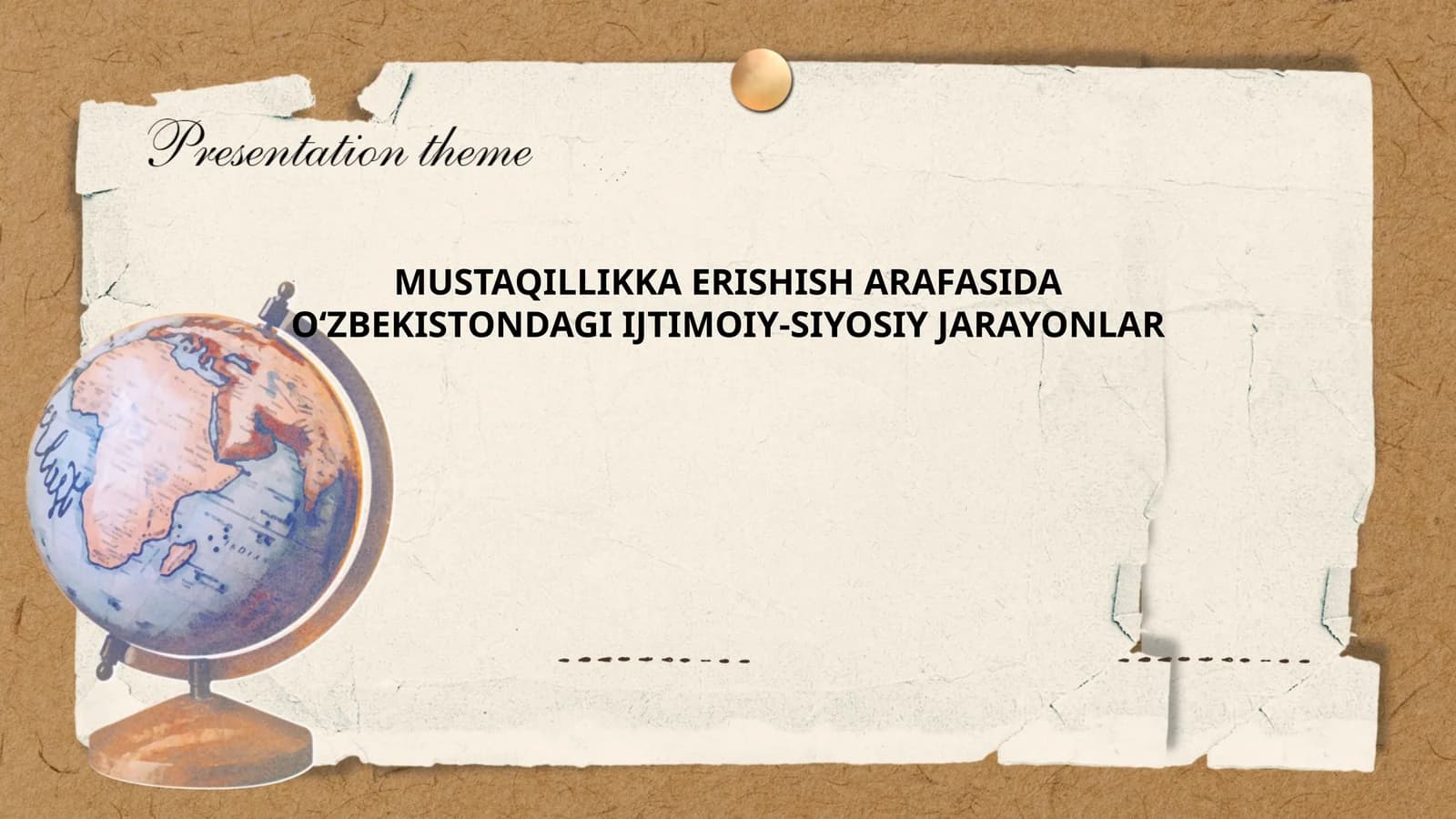 Sovet davridagi O'zbekistonning siyosiy holati