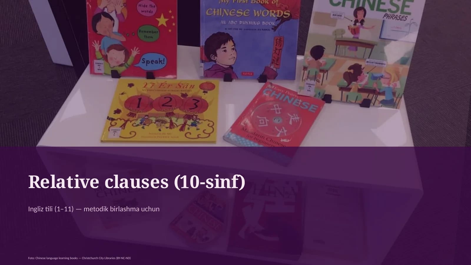 Relative clauses (10-sinf)