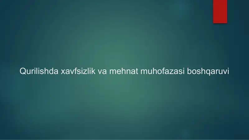Mehnat muhofazasi