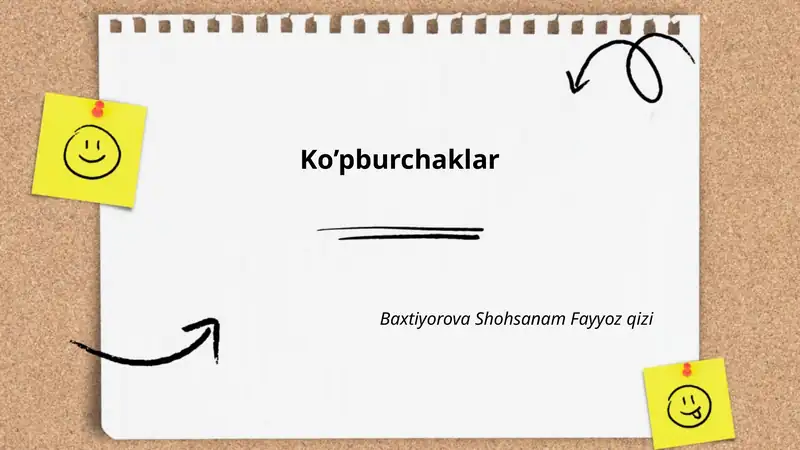 Ko’pburchaklar