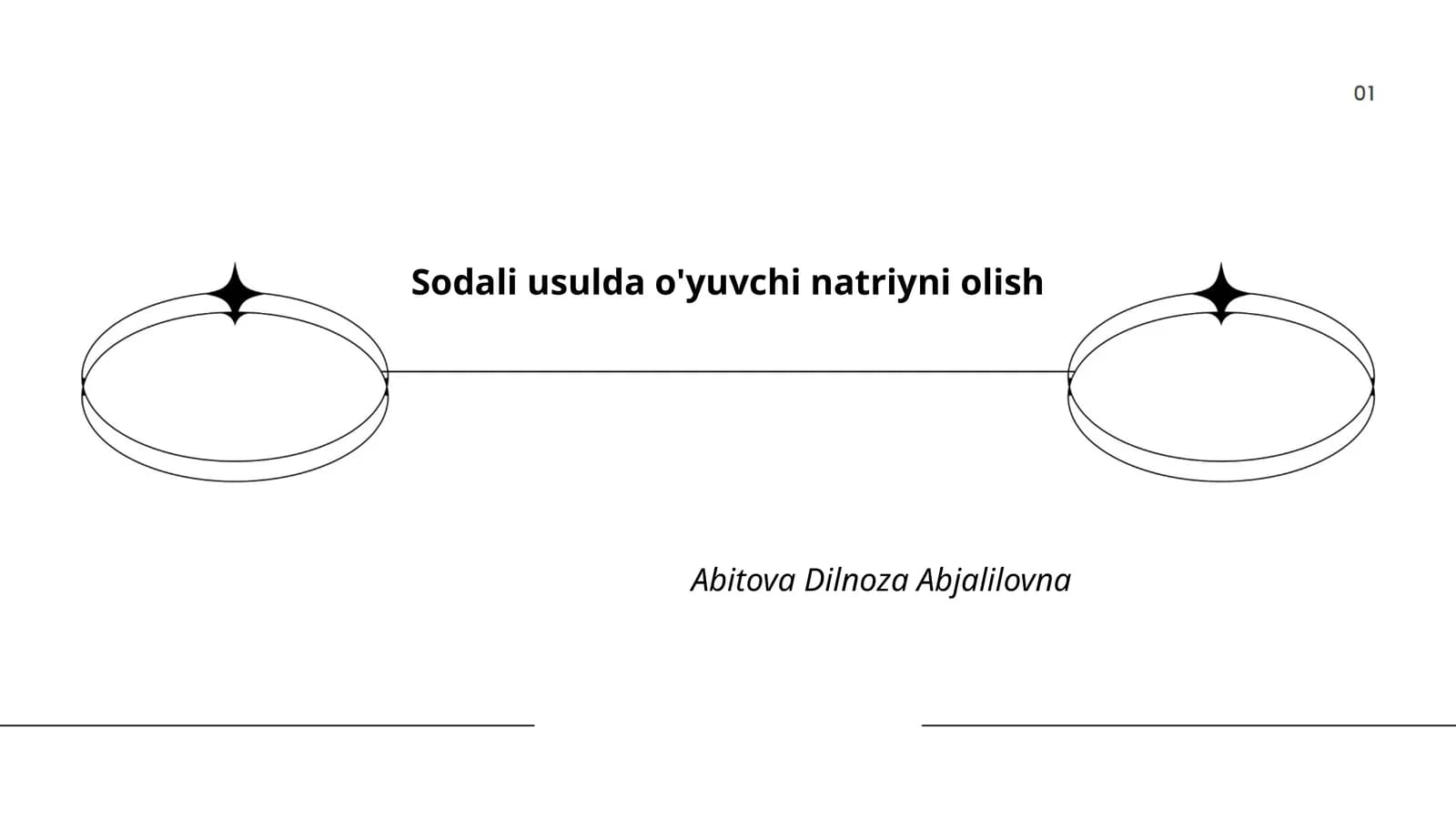 Sodali usulda o'yuvchi natriyni olish