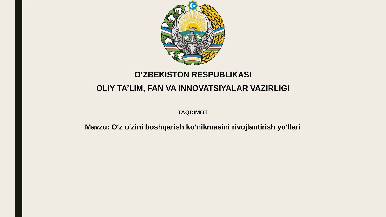 O'zini anglash